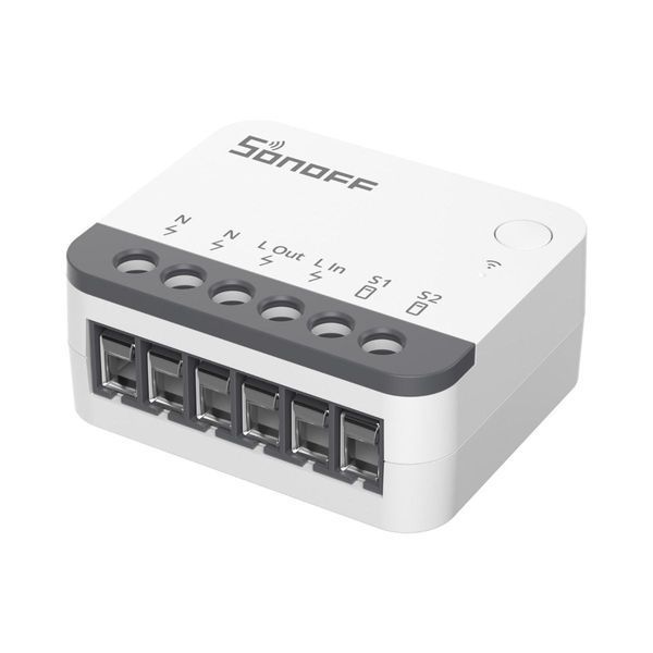 Одноканальне реле Sonoff Zigbee ZBMINIR2 з нейтраллю 0413 фото