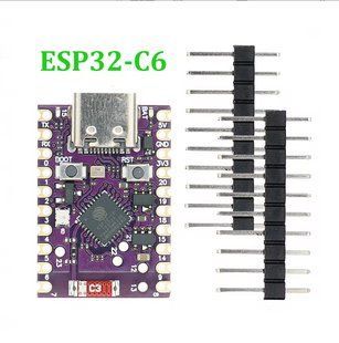 Плата розробника ESP32-C6 SuperMini 0366 фото