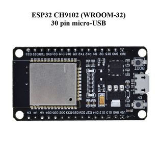 Плата розробника ESP32 CH9102 30 pin (WiFi Bluetooth WROOM-32) 0448 фото