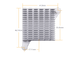 Алюминиевый радиатор для Orange Pi 5 Plus 0450 фото 2