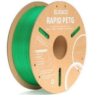 RAPID PETG Филамент 1KG, пластик для 3d печати ELEGOO 30-600мм/с (зеленый) 0249 фото