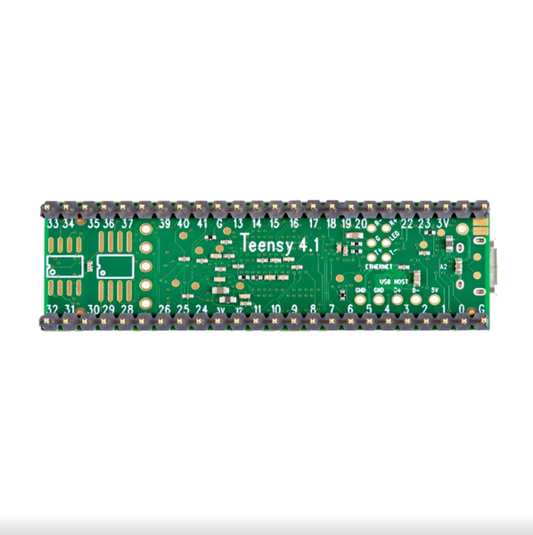 Плата разработчика Teensy 4.1 (с припаянными пинами) 0457 фото