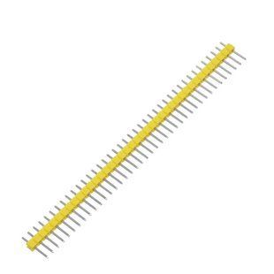 PLS-40 штирьовий роз'єм 1x40 2.54мм (жовтий) 0455 фото