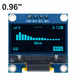 0.96" OLED дисплей 128x64 модуль SSD1315 I2C інтерфейс, синій 0414 фото 2