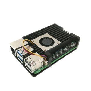 Алюминиевый корпус для Raspberry Pi5 c кулером 0235 фото